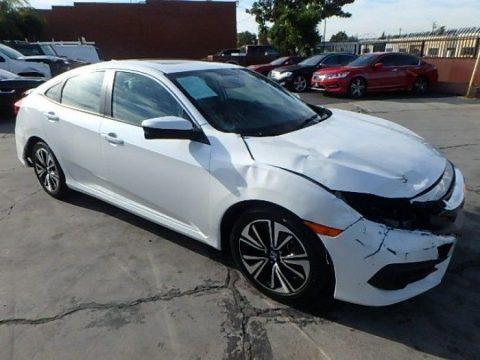 loaded with goodies 2017 Honda Civic EX L Repairable for sale