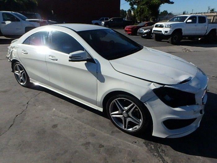 well equipped 2014 Mercedes Benz CLA250 repairable