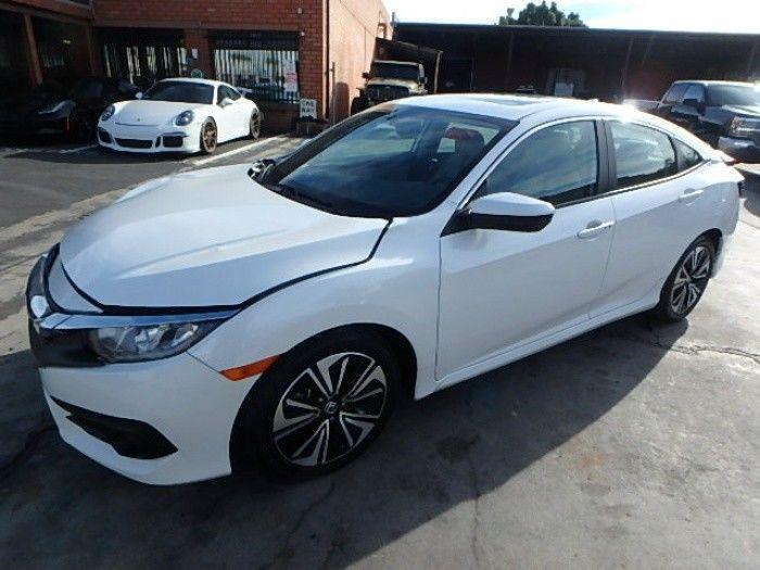 loaded with goodies 2017 Honda Civic EX L Repairable