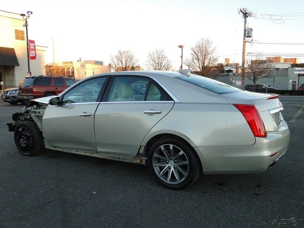 low miles 2016 Cadillac CTS 2.0L Turbo Luxury repairable