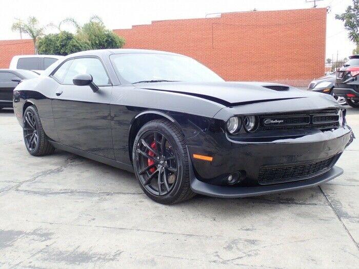 very low miles 2018 Dodge Challenger T/A 392 repairable