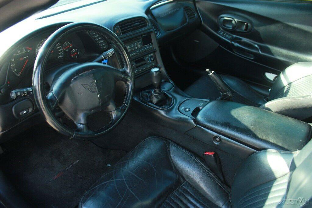 well optioned 2001 Chevrolet Corvette Z06 Hardtop repairable