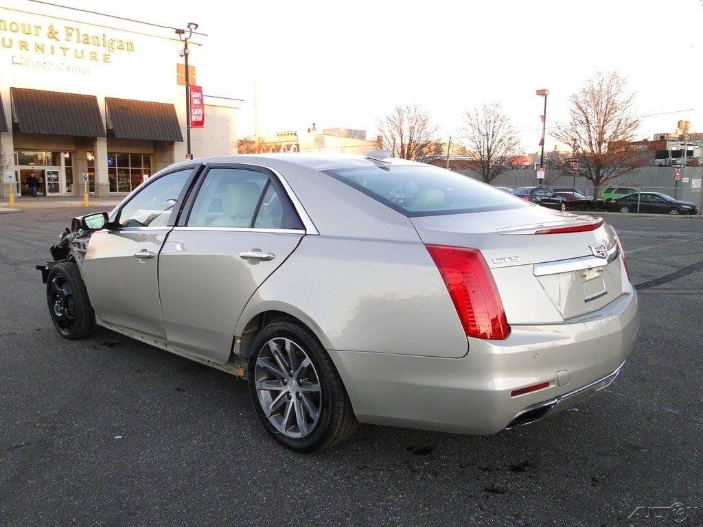 low miles 2016 Cadillac CTS repairable