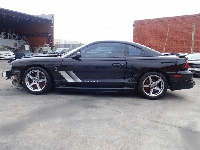 low mileage 1998 Ford Mustang SVT Cobra repairable