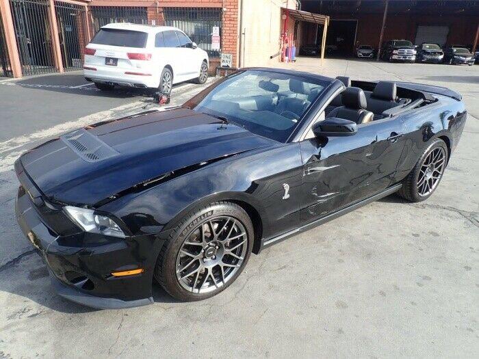 low miles 2011 Ford Mustang GT500 repairable