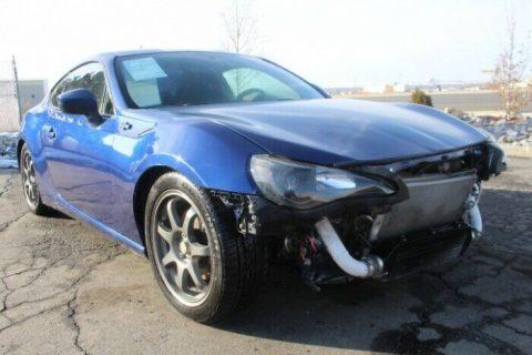 low miles 2014 Scion FR S 6AT repairable for sale