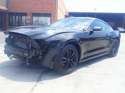 well equipped 2015 Ford Mustang EcoBoost repairable for sale