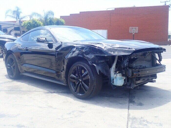 well equipped 2015 Ford Mustang EcoBoost repairable