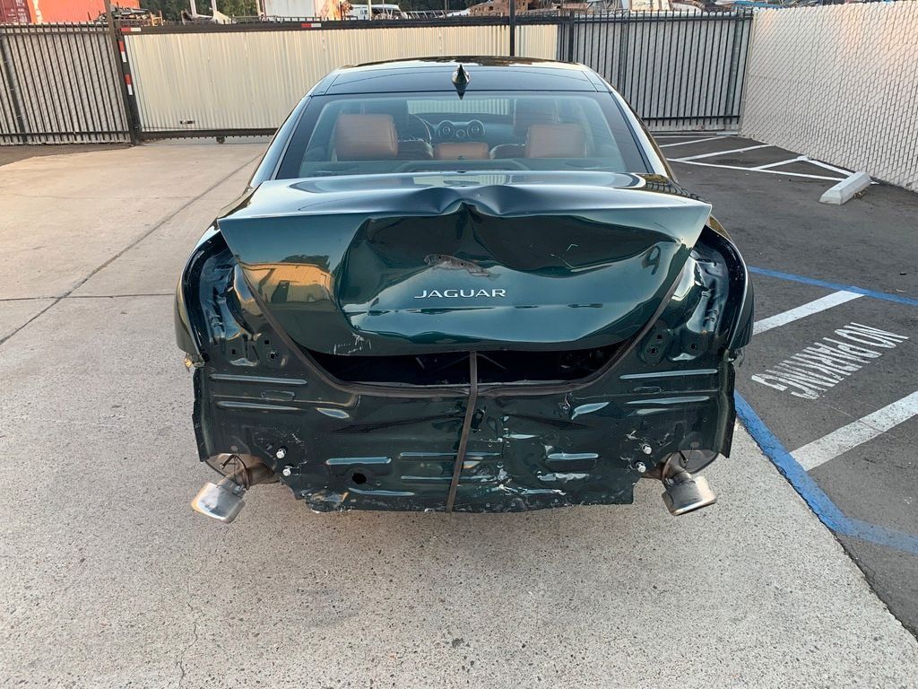 fully loaded 2017 Jaguar XJ XJL Portfolio repairable