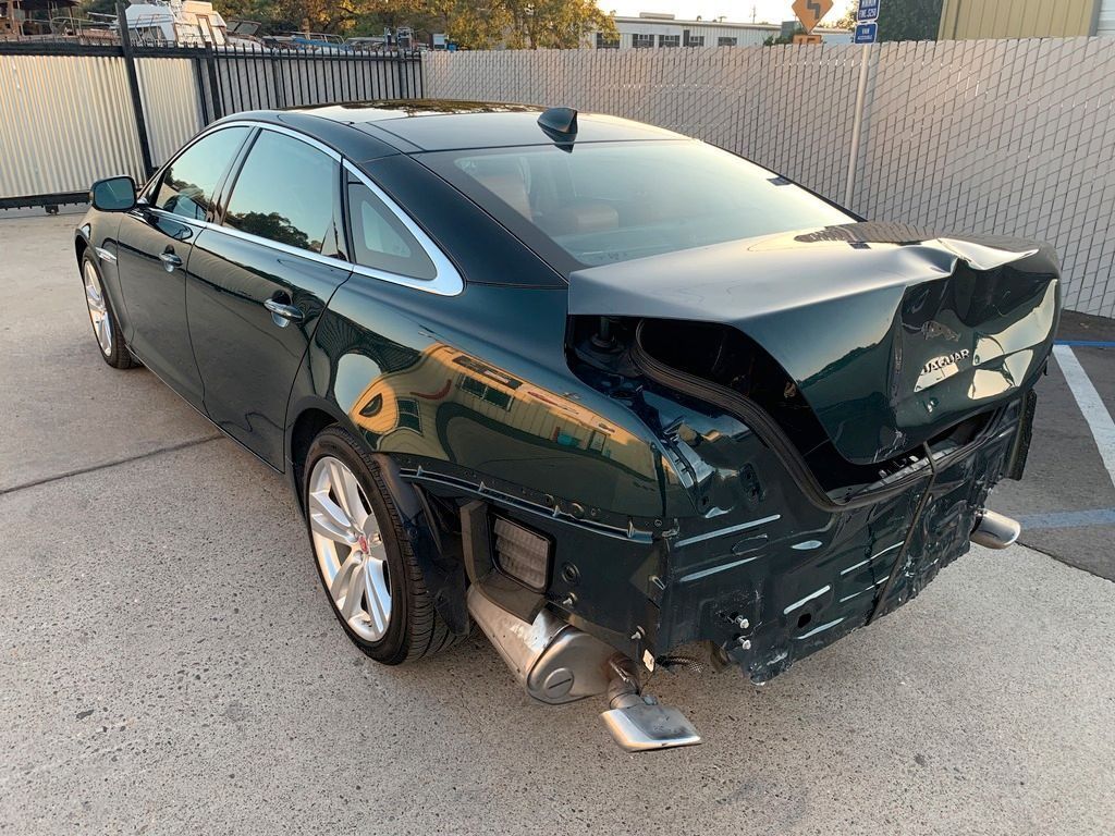fully loaded 2017 Jaguar XJ XJL Portfolio repairable