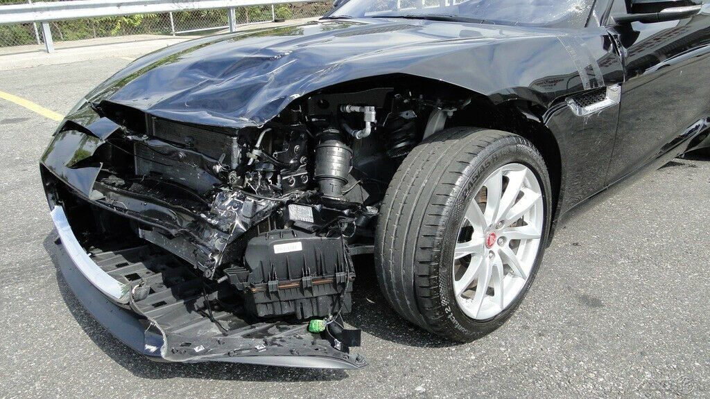 low miles 2017 Jaguar F Type 3.0L V6 Supercharger repairable