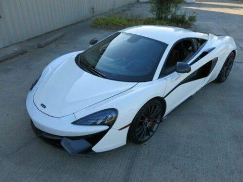 low miles 2017 Mclaren 570 S 3.8 L Twin Turbocharged repairable for sale