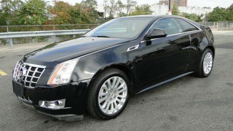 low mileage 2013 Cadillac CTS Premium 3.6L V6 AWD repairable for sale