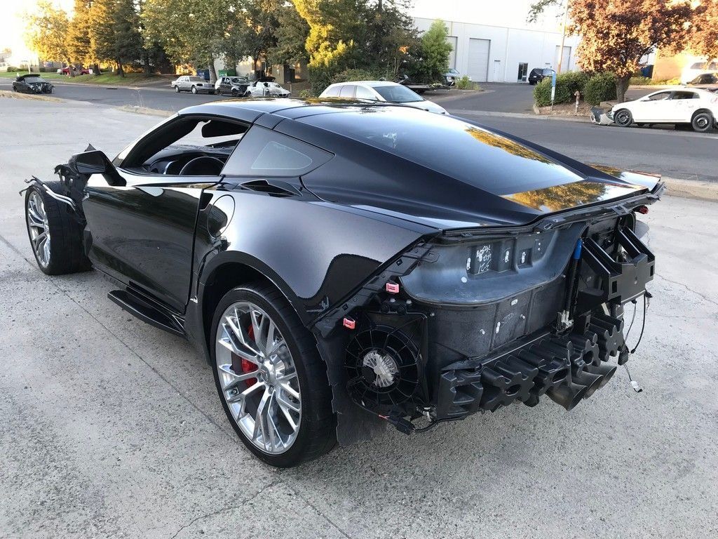 well equipped 2017 Chevrolet Corvette Z06 repairable