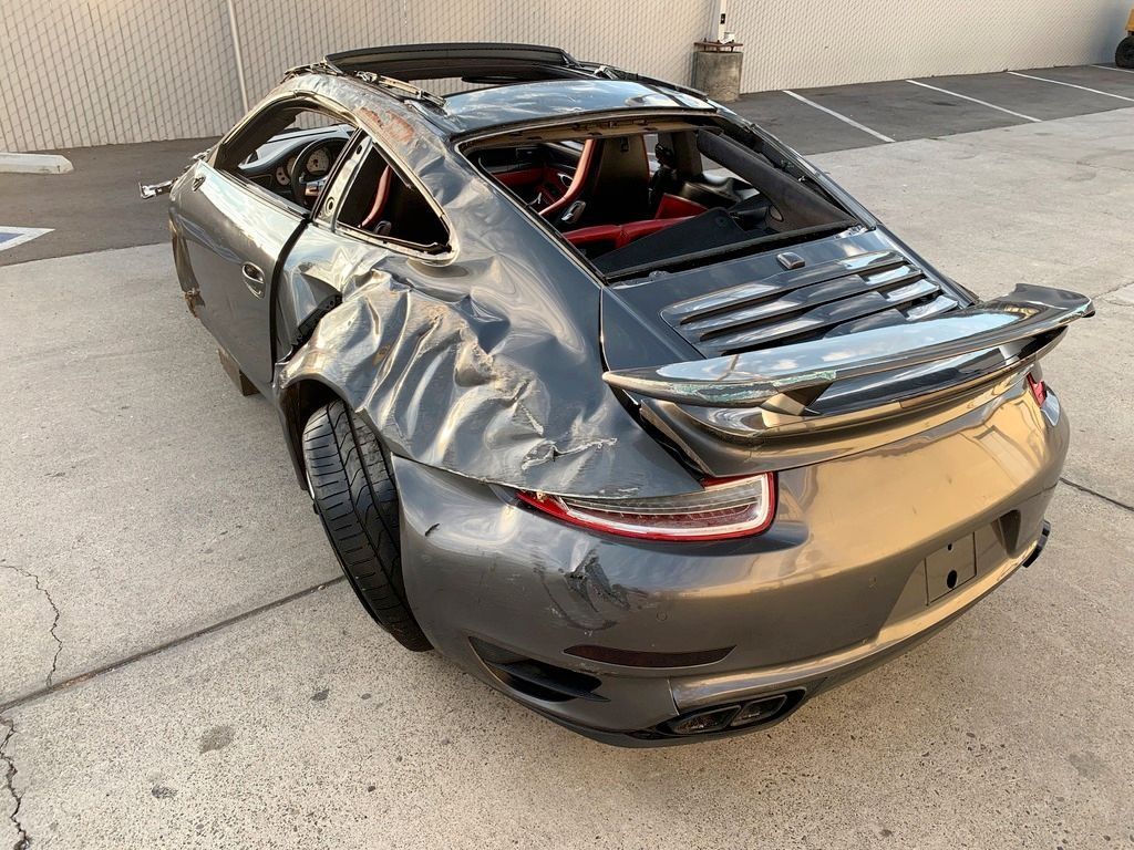 loaded 2015 Porsche 911 Turbo S repairable