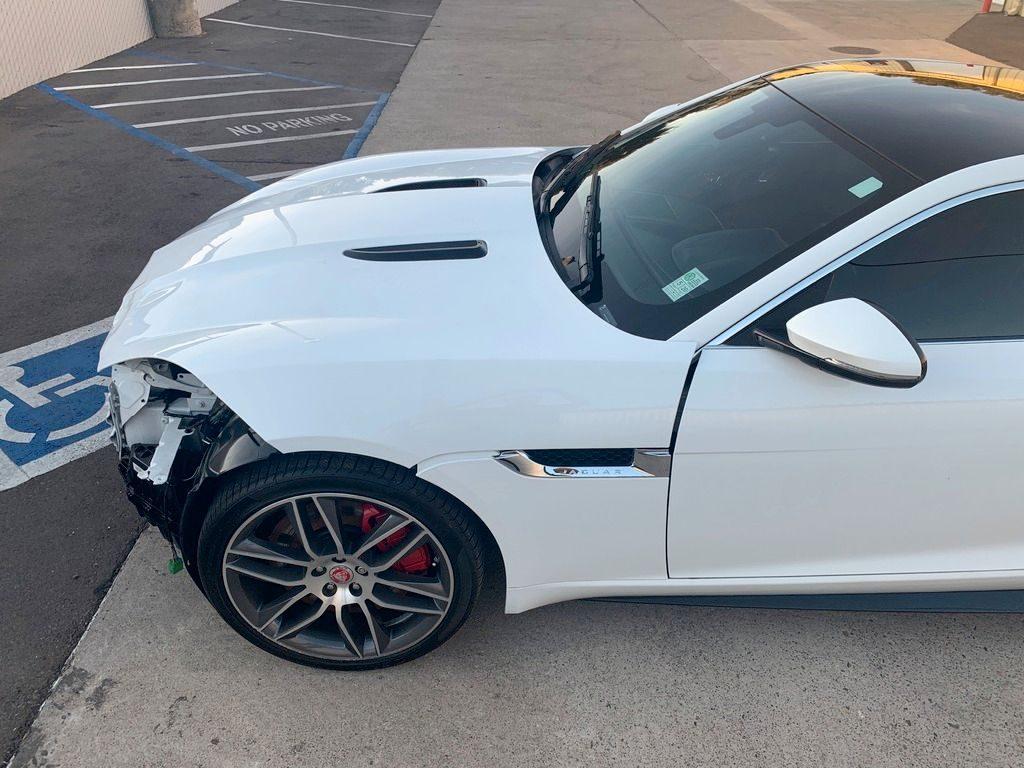 low miles 2015 Jaguar F Type Supercharged R Type repairable