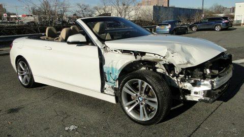 low miles 2017 BMW 4 Series i xDrive repairable for sale