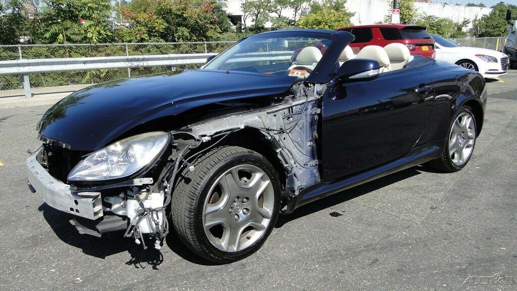 well equipped 2009 Lexus SC 4.3L V8 Automatic 6 Speed repairable