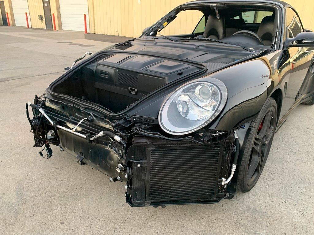 well equipped 2009 Porsche 911 Turbo AWD repairable