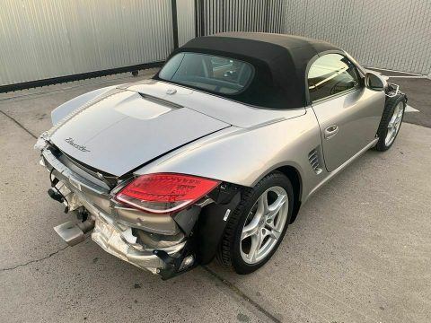 loaded 2011 Porsche Boxster 2.9L Tiptronic PDK Convenience Package repairable for sale