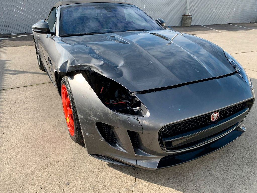 loaded 2017 Jaguar F Type Supercharged Premium repairable