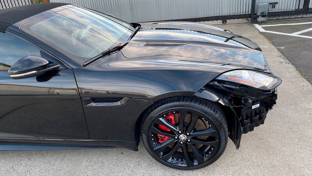 well optioned 2014 Jaguar F Type Supercharged S Type repairable