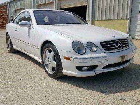 easy repair 2001 Mercedes Benz CL Class 500 repairable for sale