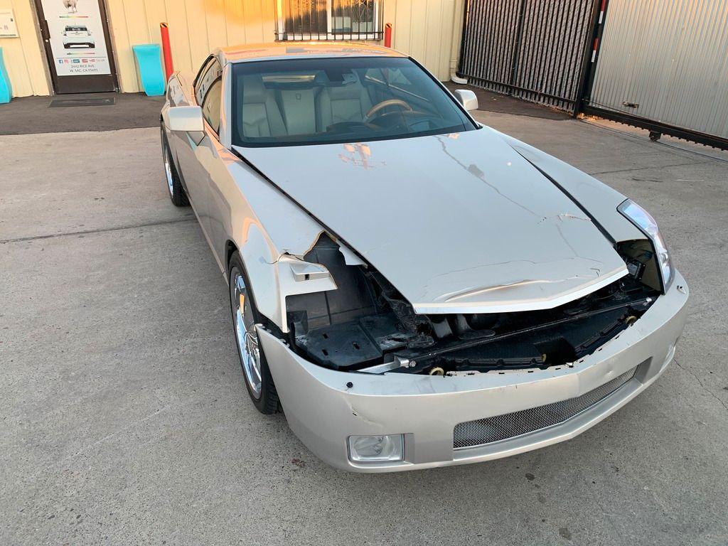 loaded with options 2006 Cadillac XLR Hard Top Convertible repairable