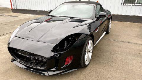low mileage 2014 Jaguar F Type Supercharged repairable for sale