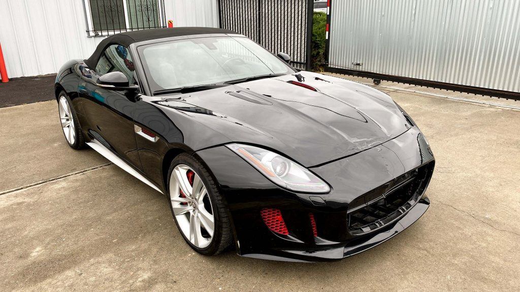 low mileage 2014 Jaguar F Type Supercharged repairable