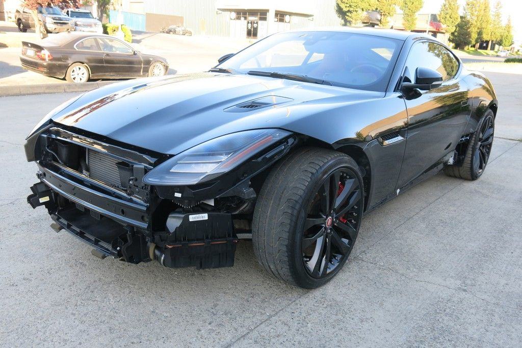 low miles 2019 Jaguar F Type R repairable