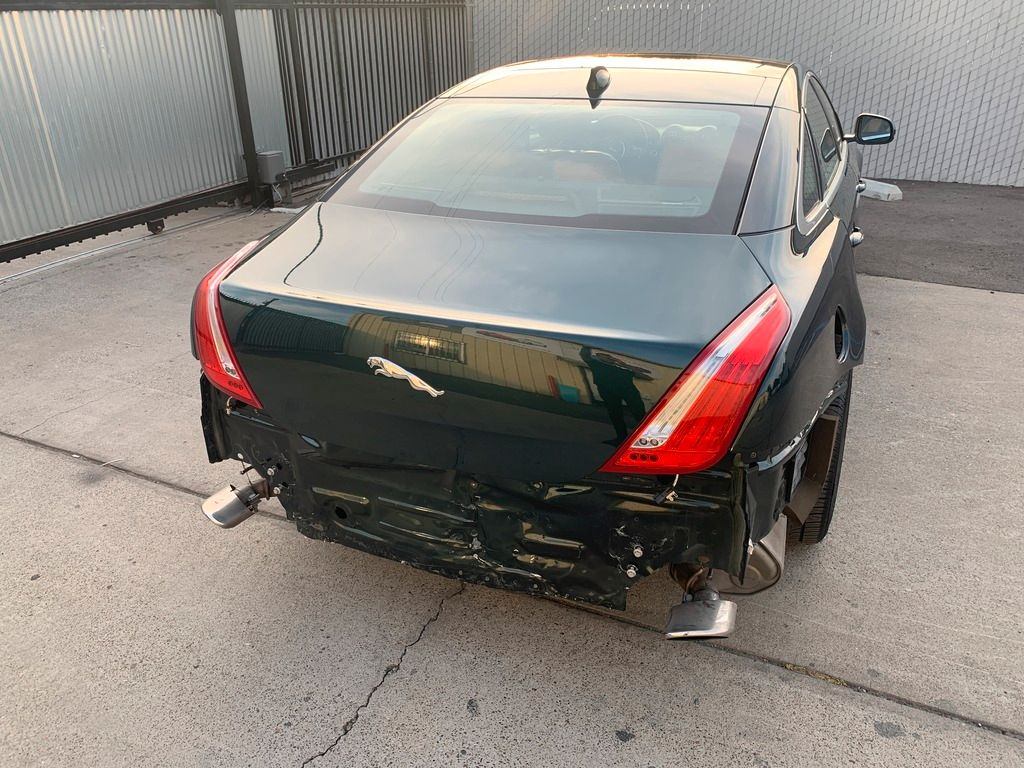rear damage 2017 Jaguar XJ XJL Supercharged repairable