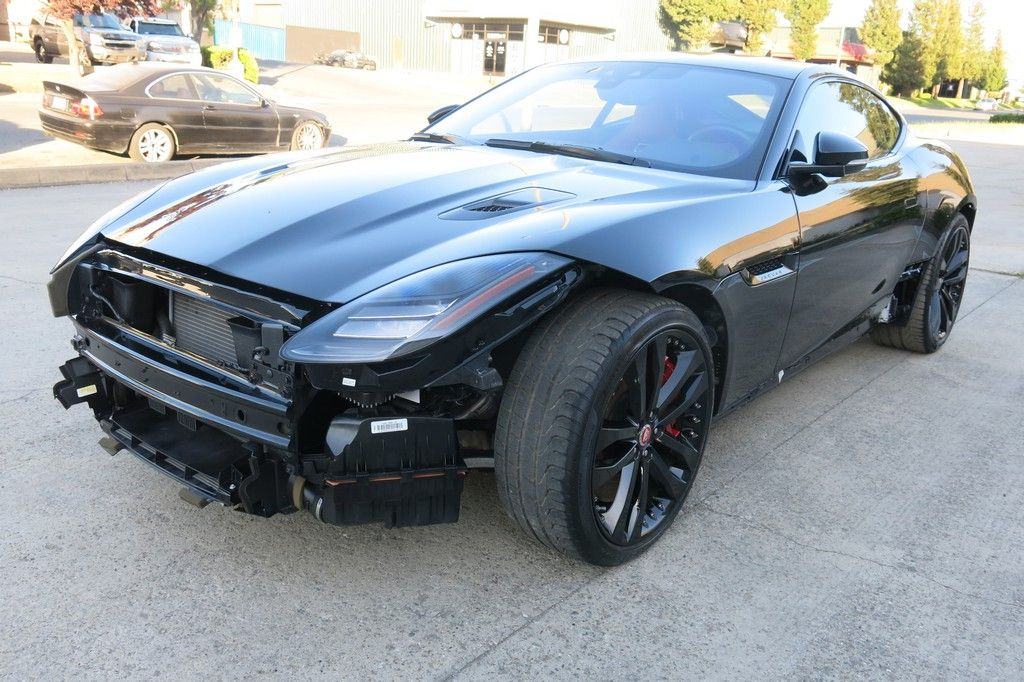 fully loaded 2019 Jaguar F Type R AWD Supercharge repairable