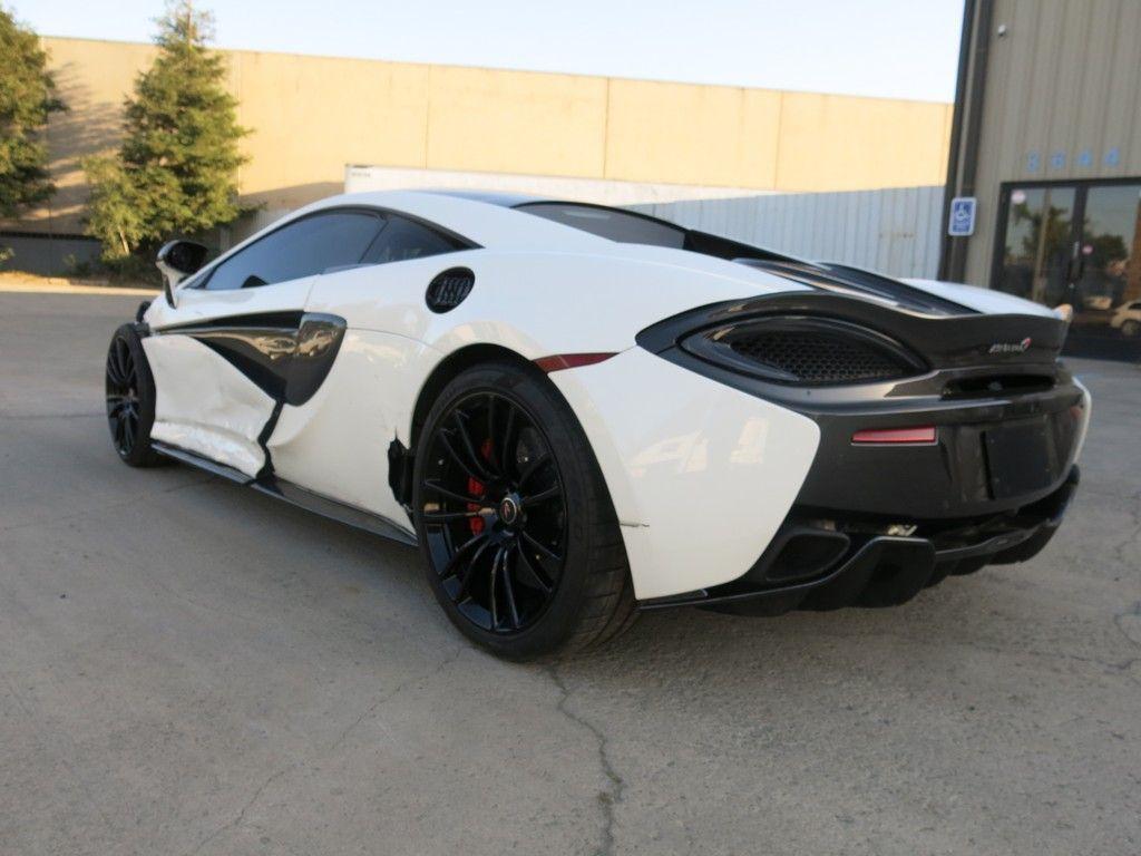 low miles 2017 Mclaren 570 S Track Pack 3.8L V8 Twin Turbo repairable