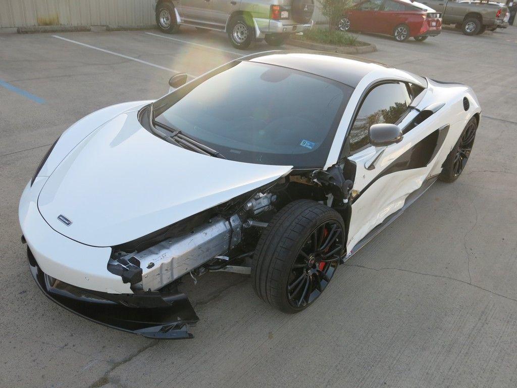 low miles 2017 Mclaren 570 S Track Pack 3.8L V8 Twin Turbo repairable