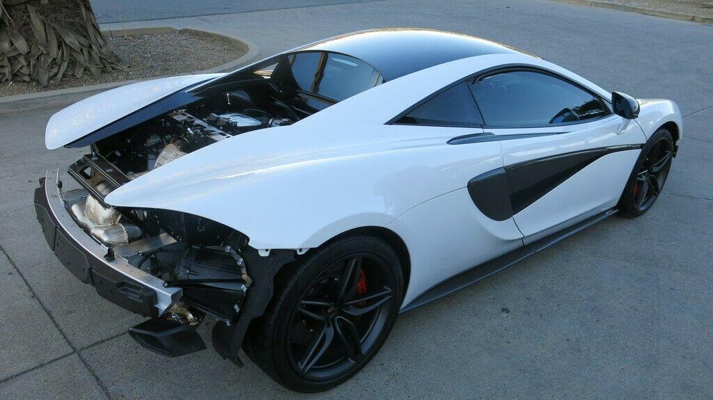 well equipped 2017 Mclaren 570 S 3.8 L Twin Turbocharged repairable