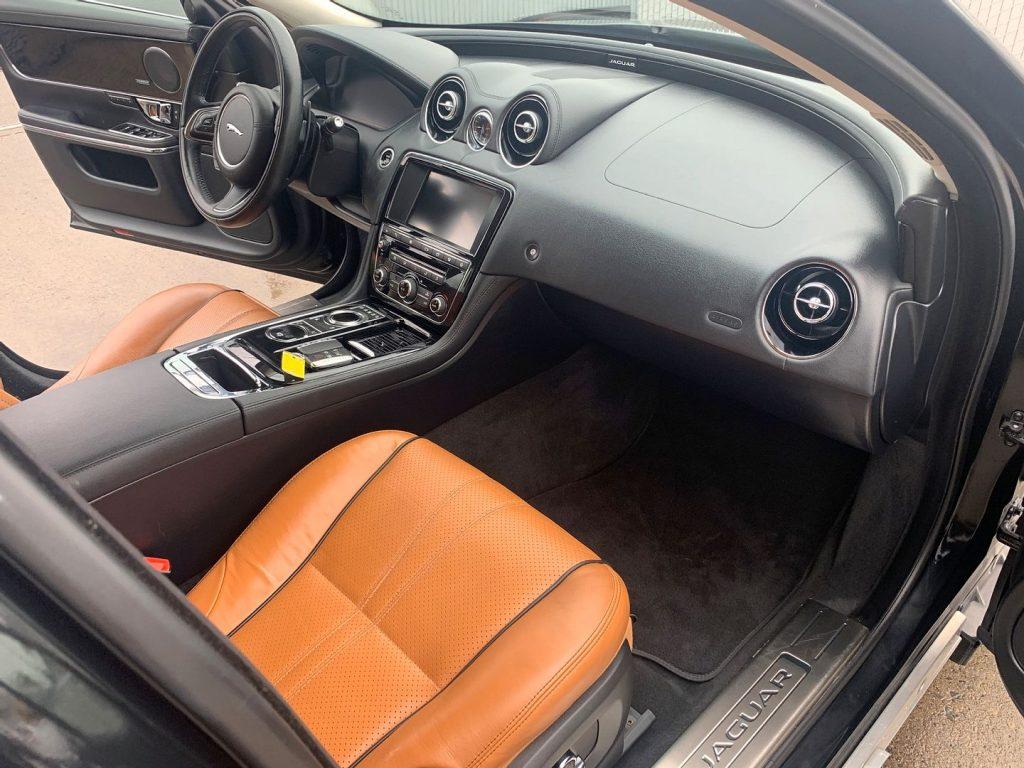 low miles 2016 Jaguar XJL Supercharged repairable
