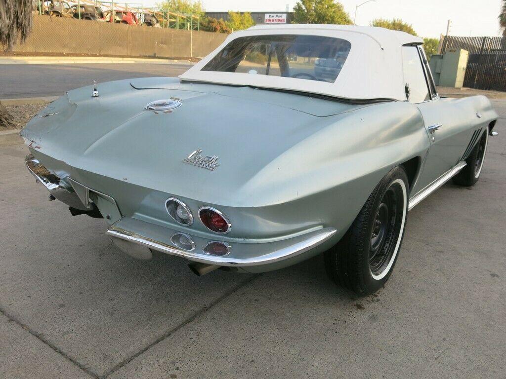 low miles 1966 Chevrolet Corvette Sting Ray Limited Edition repairable