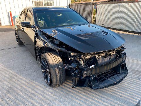 Loaded 2018 Cadillac CTS V 6.2L V8 640hp Carbon Alcantara Package repairable for sale