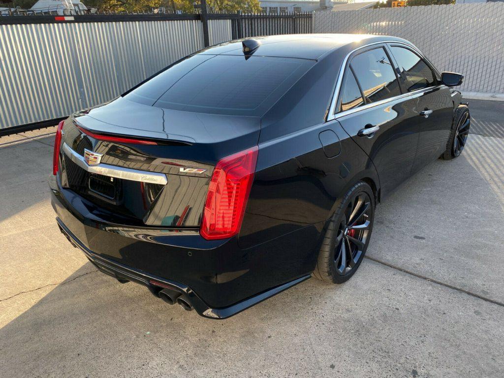 Loaded 2018 Cadillac CTS V 6.2L V8 640hp Carbon Alcantara Package repairable