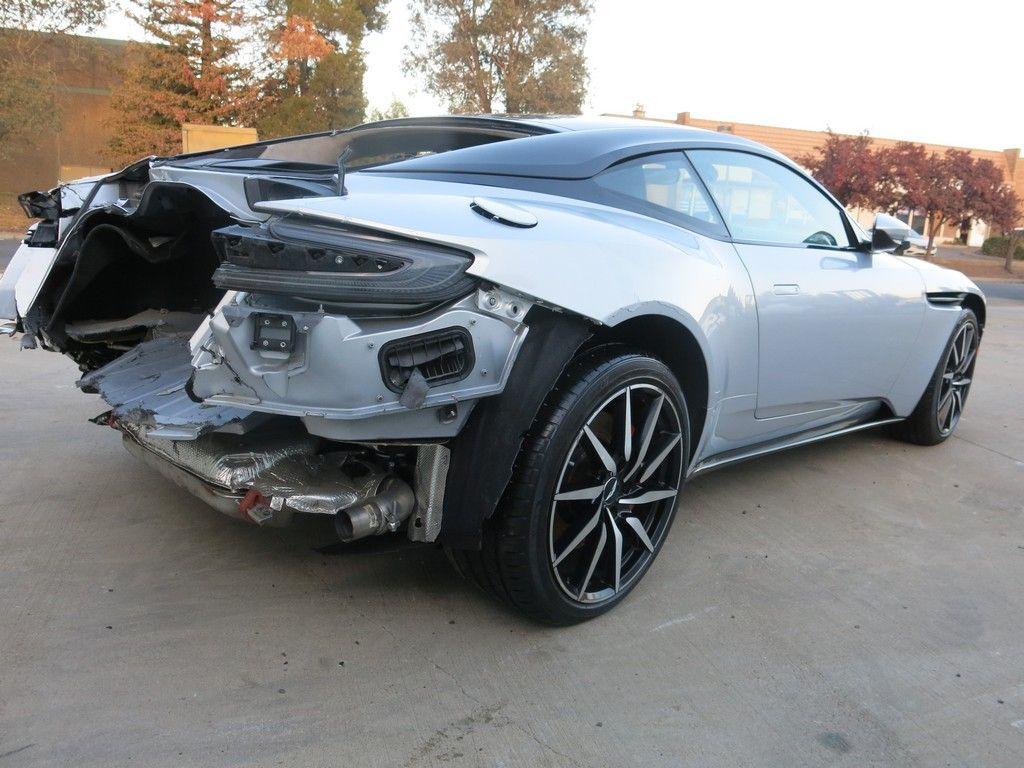 low miles 2020 Aston Martin DB11 Twin Turbocharged 4.0 Liter V 8/503hp repairable