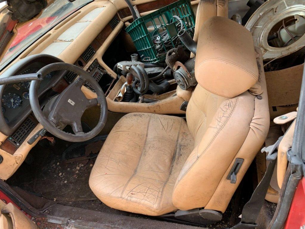 Californian 1980 Maserati Spyder repairable
