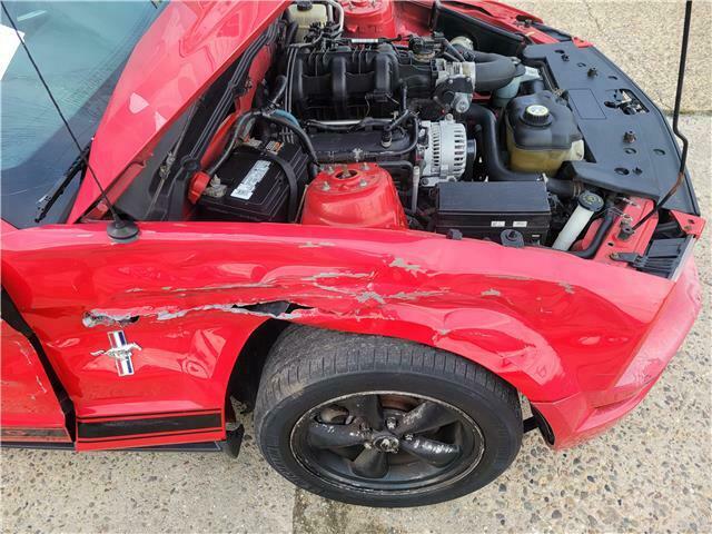 2007 Ford Mustang Repairable [light right front end damage]