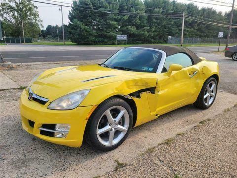 2007 Saturn Sky Convertible repairable [no damage to mechanical parts] for sale