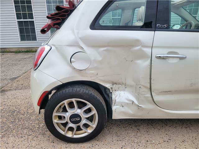 2013 Fiat 500 C Convertible repairable [does not start]