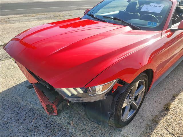 2015 Ford Mustang V6 Convertible repairable [low miles]