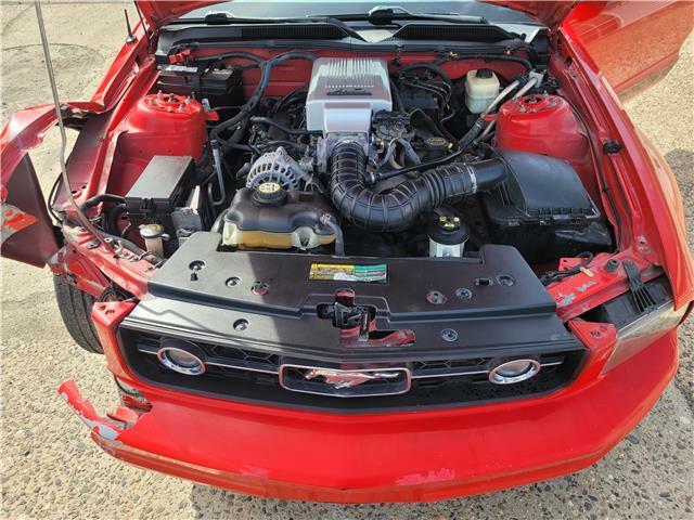 2007 Ford Mustang V6 Convertible Repairable [easy repair]