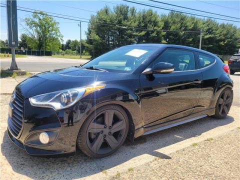 2015 Hyundai Veloster Turbo 6-Spd Manual repairable [fully loaded] for sale