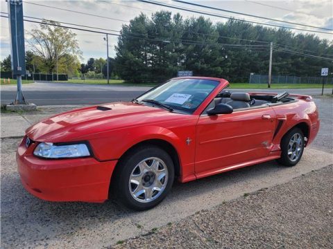 2001 Ford Mustang Convertible repairable [light damage] for sale