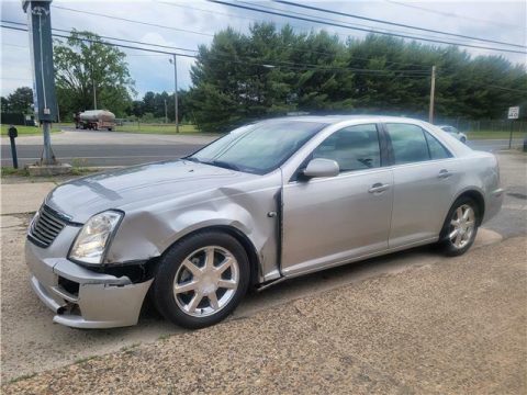 2005 Cadillac STS V6 repairable [light left front impact] for sale